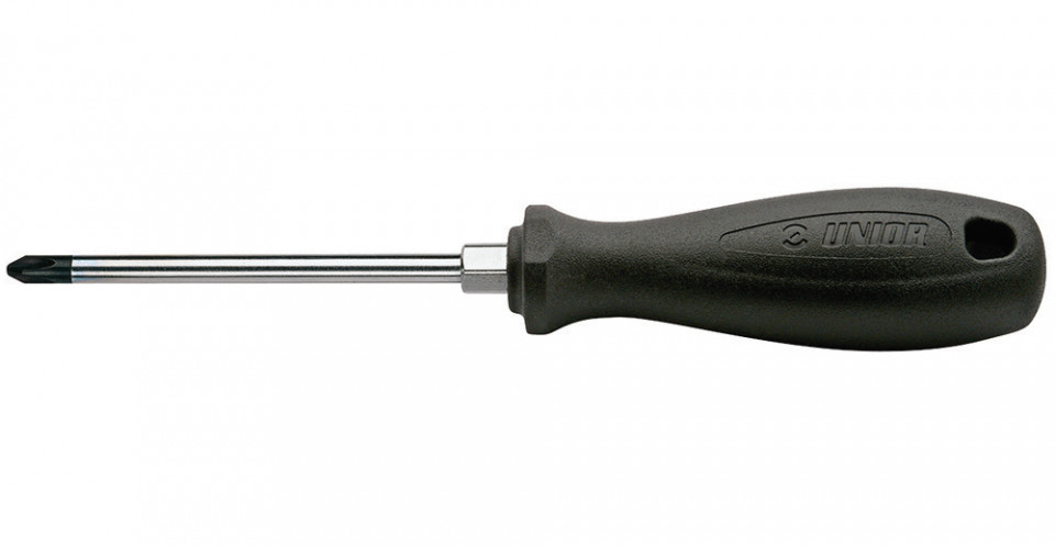 Surubelnita profil Phillips (PH), mecanica cu hexagon maner polipropilena, cromata, PH 3X150