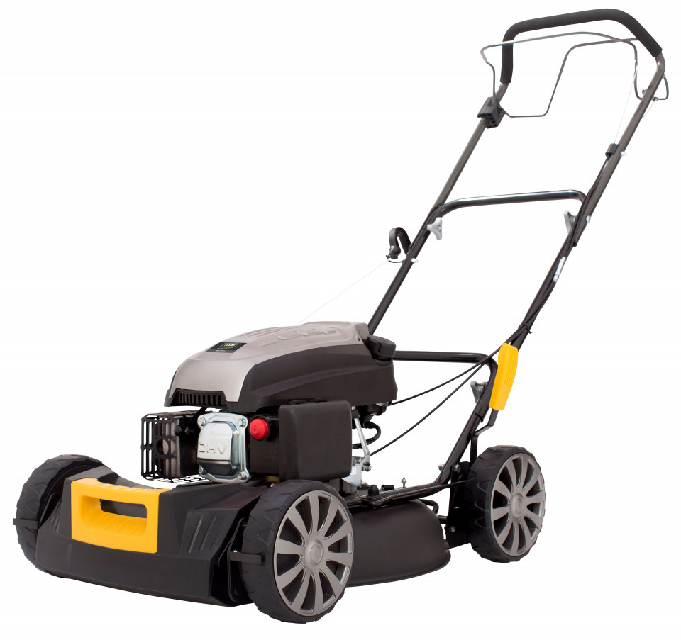 Texas Razor 4810TR/M, masina de tuns gazonul prin mulcire, benzina 3CP, latime lucru 480mm, autopropulsata, reglaj central 5 pozitii