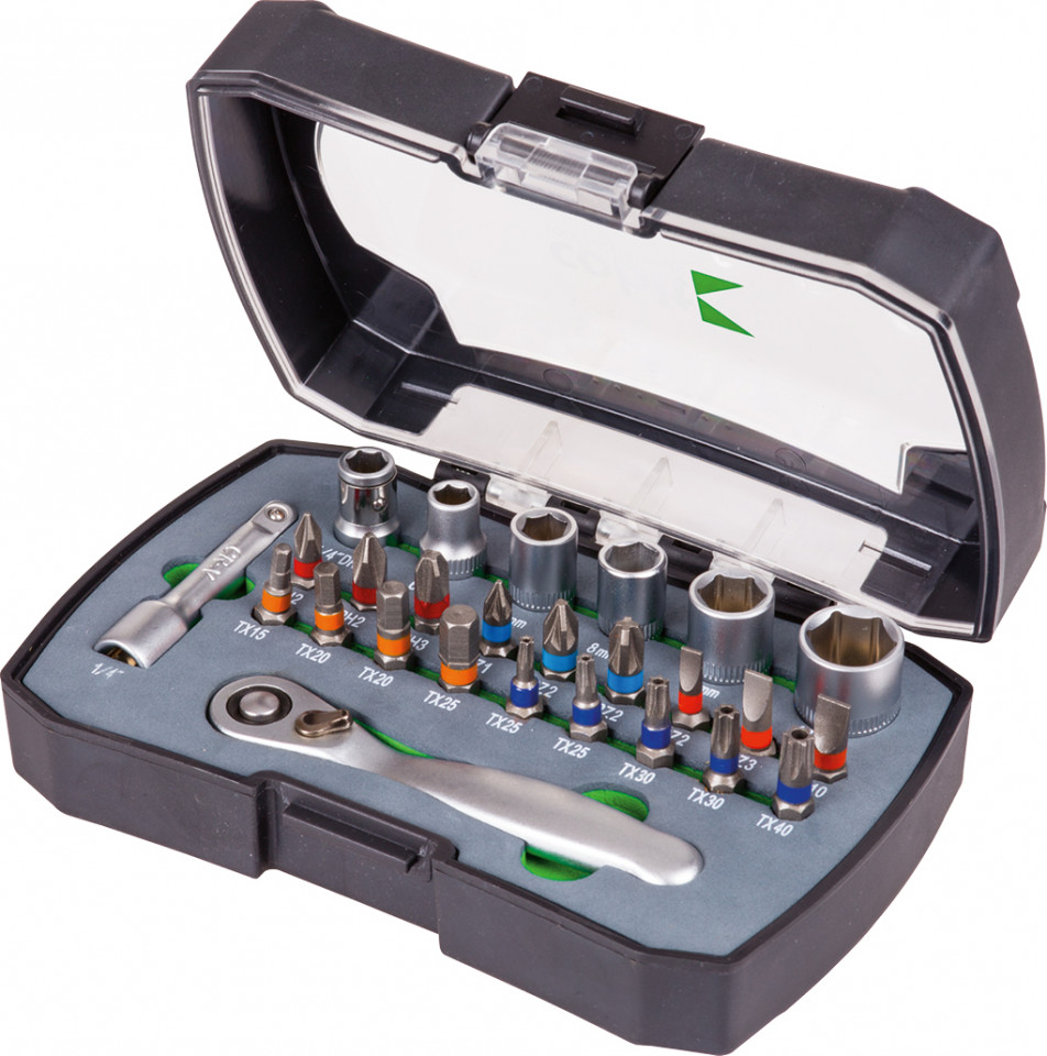 Trusa 26 piese COBIT biti si accesorii Allrounder