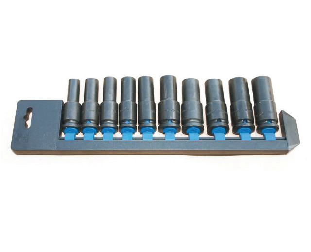 Trusa 8 piese OZAT capete tubulare de impact lungi 3/8" 8-19mm