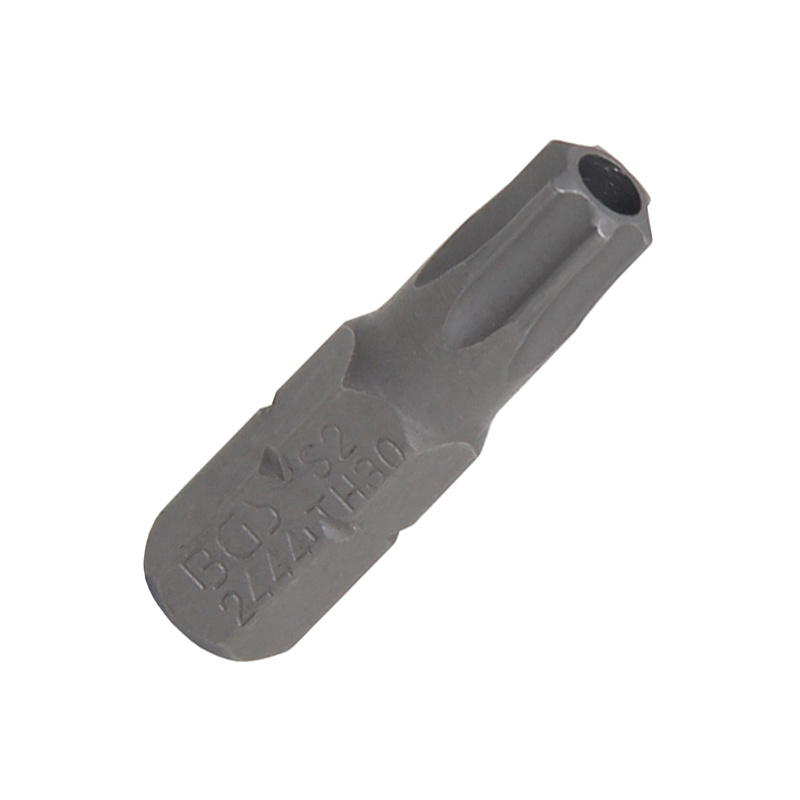Varf torx cu gaura TT30, 1/4", 25mm