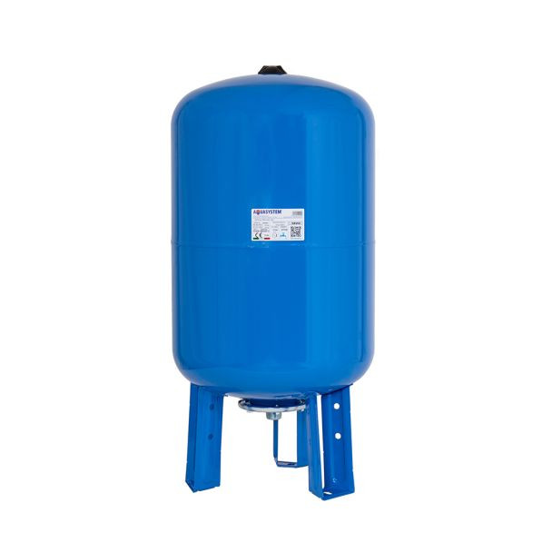 Vas de expansiune vertical cu suport Aquasystem VAV60, apa rece, volum 60 l, presiune max.10 bari
