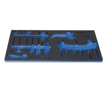 VL1600M1 Modul spuma SOS pentru set scule 1600M1, DIM 572 x 270 x 30 mm - 624091