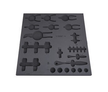vl3-2600D Modul spuma SOS pentru set scule SET3-2600D, DIM 562 x 570 x 40 mm - 625478