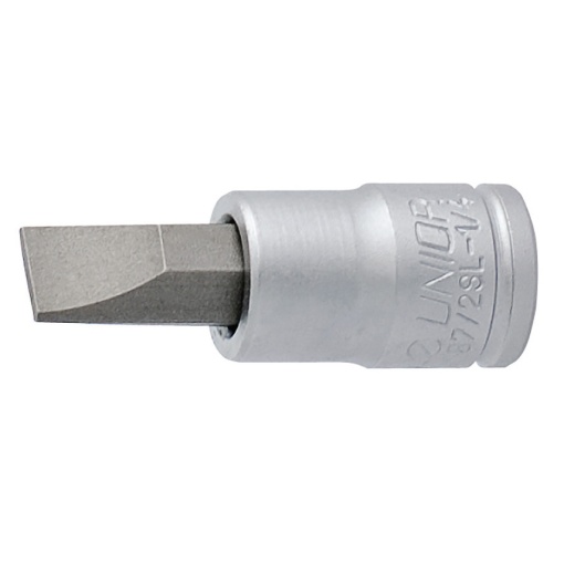 187/2SL-1/4" Capete chei tubulare cu cap surubelnita exterior Unior 1/4", DIM 0.8x4.0