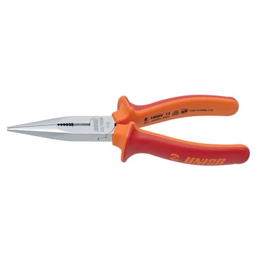 508/1VDEBI Cleste cu varfuri semirotunde si tais lateral izolat la 1000 V, L 170 mm - 610436