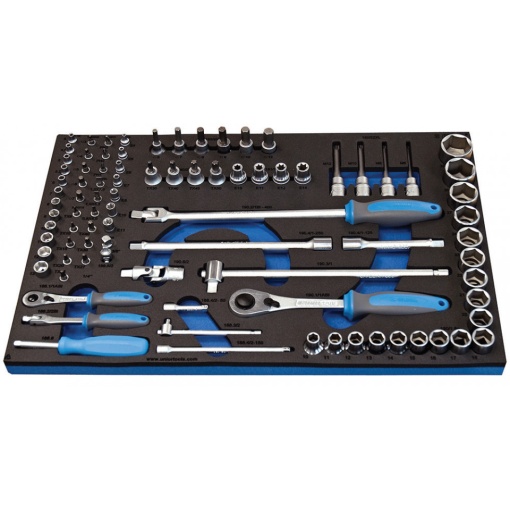 964/36SOS Set de capete chei tubulare cu accesorii in modul SOS / 88 piese - 621395