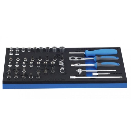 964/5SOS Set de capete chei tubulare si accesorii 1/4" in modul SOS / 45 piese - 621057