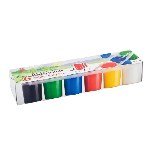 Acuarele guașe ICO Arici 25 ml 6 culori/set