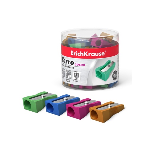 Ascuțitoare aluminiu simplă Ferro Color EK