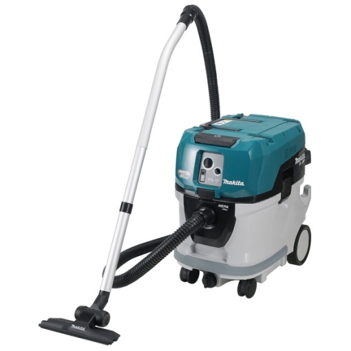 Aspirator Makita XGT x2 (80Vmax) cu aspirare umeda si uscata, 40 L, filtru HEPA, livrat fara acumulatori
