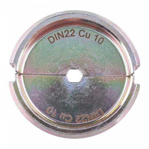 Bacuri de sertizare DIN Cupru Milwaukee (Dimensiune conector cablu (mm²): 10, Cod imprimat: 6)