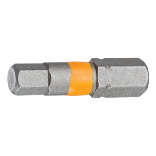 Bit hexagonal ASW 1/4” DIN/ISO 1173 – Forma C 6,3 – profil hexagon, DIM HX 3
