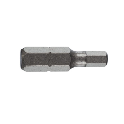 Bit STANDARD 1/4" DIN/ISO 1173 Forma C 6,3 - profil hexagon, DIM HEX 8,0, L 25