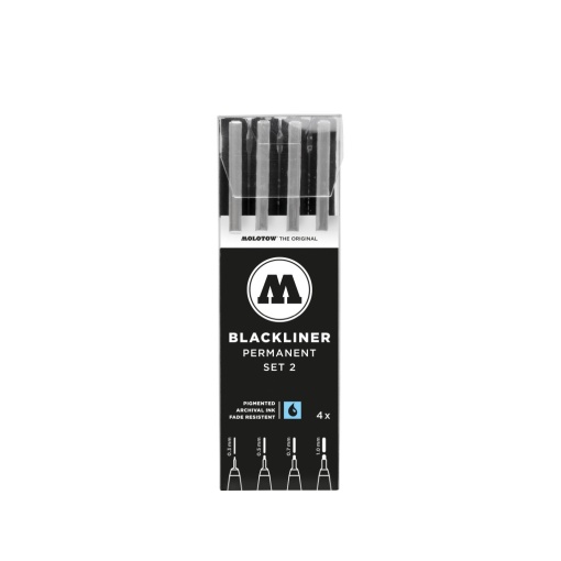Blackliner Etui Set 2 4 buc