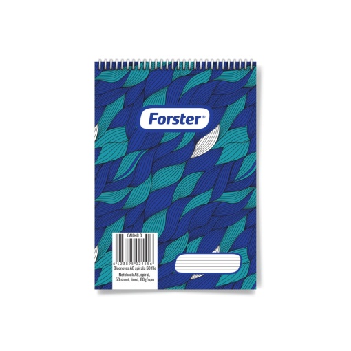 Blocnotes A6 spirală 50 file Forster