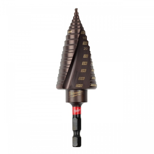 Burghie în trepte SHOCKWAVE™ IMPACT DUTY Milwaukee ShW 4 to 30 mm