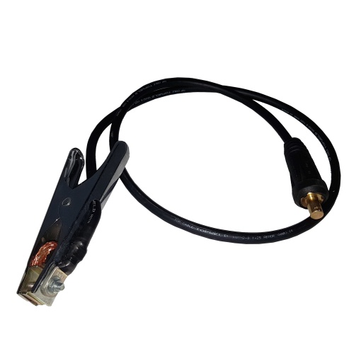 Cablu sudura ProWELD MCS-300 2m cu cleste masa 300A, conector cablu 35-50