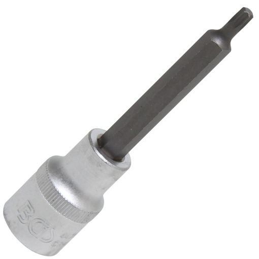 Capat cheie tubulara 1/2" cu varf Torx, T25, lungime 100 mm