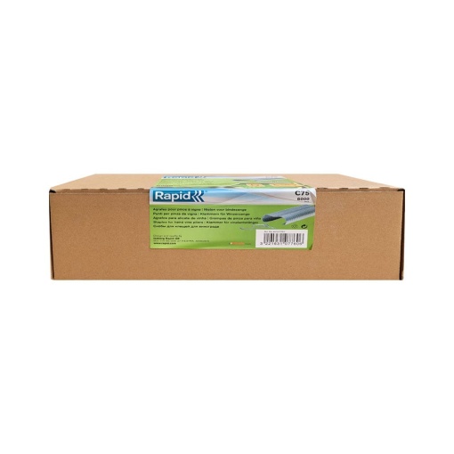 Capse vie Rapid HOG C75 6-18mm, aluminiu, 6.000 cutie 40107760