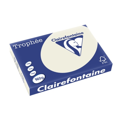 Carton A3 160 g/mp color pal 250/top Clairefontaine