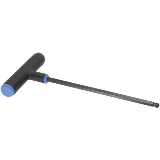 Cheie cu maner in T si profil hexagonal cu cap sferic, varianta lunga, DIM 2.5 mmx9 inch
