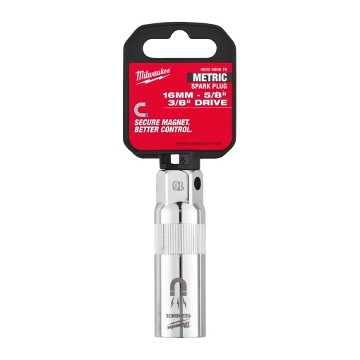 Cheie tubulară 3/8 magnetica pentru bujie de 16mm