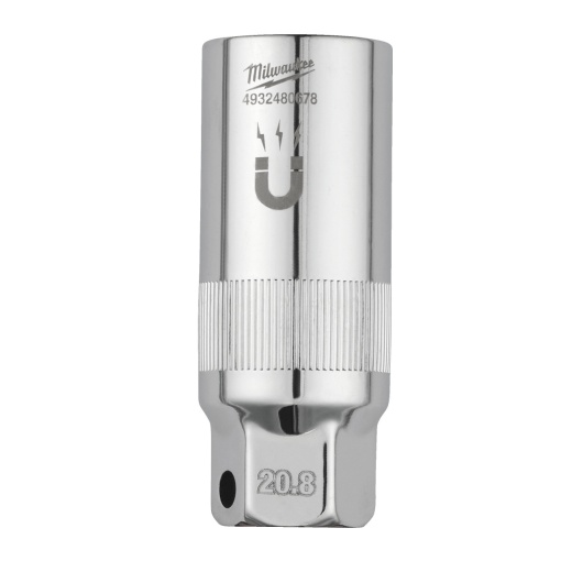 Cheie tubulară 3/8 magnetică pentru bujie de 20,8mm