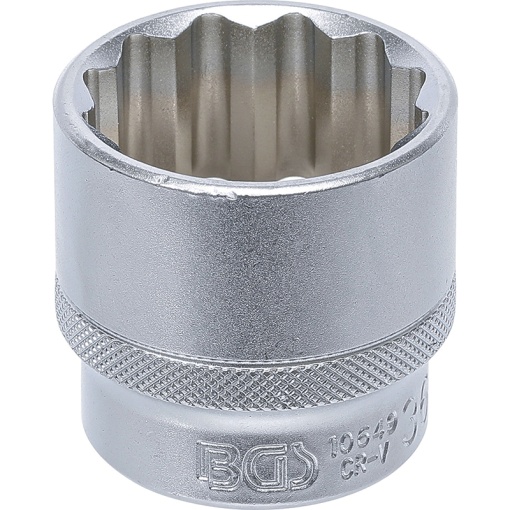 Cheie tubulara BGS 12 puncte (dublu hexagon), 36mm, 1/2"