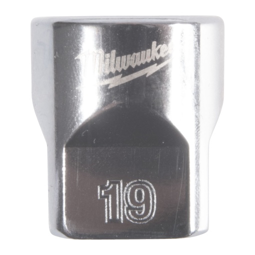 Cheie tubulara scurta in 12 puncte Milwaukee 3/8", 19mm