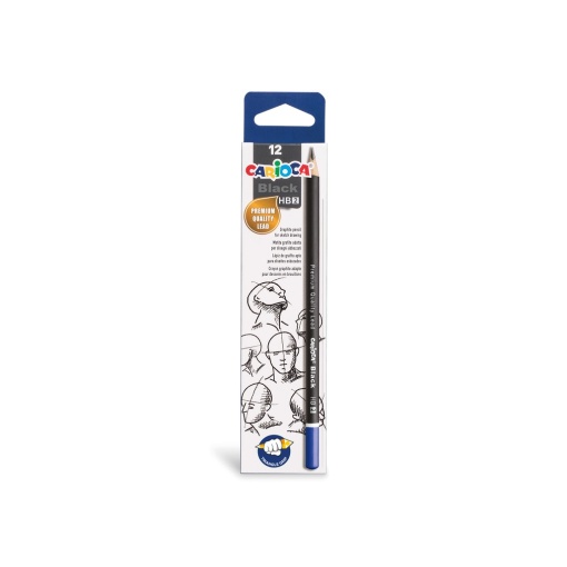 Creion HB Carioca 12 buc/cutie