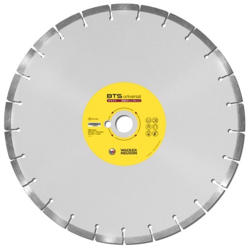 Disc diamantat universal Wacker Neuson BTS UNIVERSAL 350, 350x25.4x10 mm