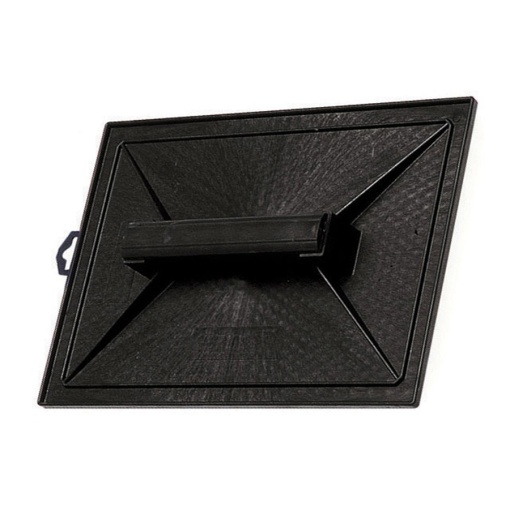 Drișcă dreptunghiulară monobloc din PVC - 26×35
