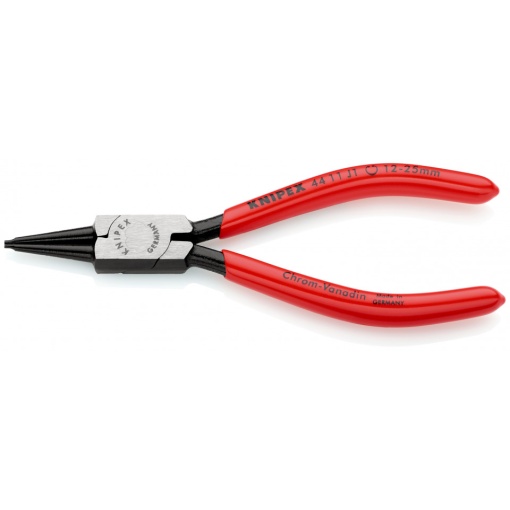 KNIPEX 44 11 J1 clește pentru inele de siguranță pentru inele interioare cu alezaje acoperite cu plastic vopsit negru 140 mm