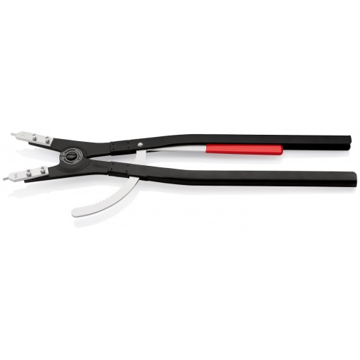 KNIPEX 46 10 A6 clește pentru inele de siguranță pentru inele exterioare pe axuri vopsit electrostatic în negru 570 mm