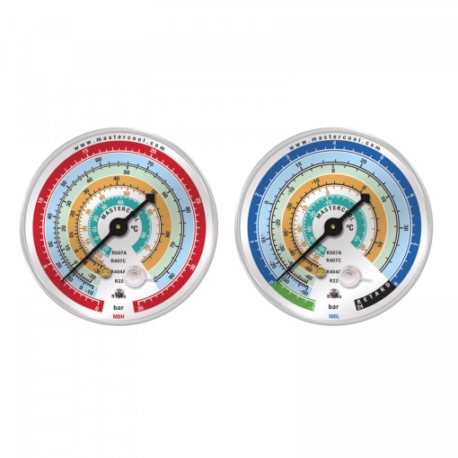 Manometru de presiune joasa R22-134A-404A-407C-507 MASTERCOOL