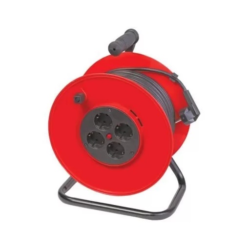 Prelungitor si derulator tambur Evotools Myym 3X2.5-50M Lava