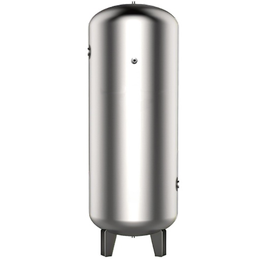 Rezervor de aer Fiac 500 l, vertical, 11bar, INOX AISI304, Made in Italy