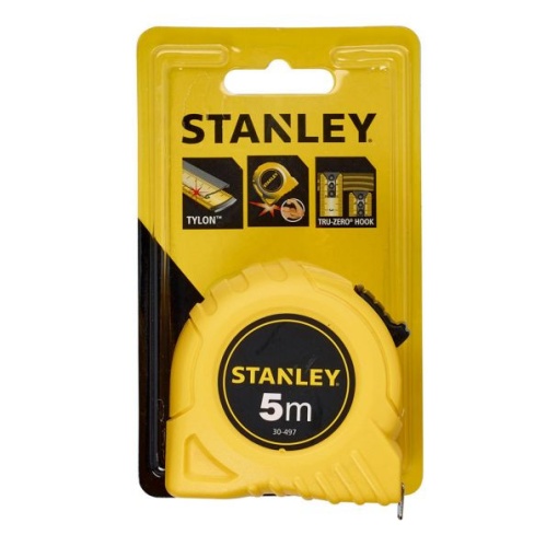 Ruleta Stanley 0-30-497, 5 m x 19 mm, inchisa, in sistem metric, blister