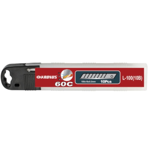Set 10 lame de cutter C60,L 100, B 18, i 5