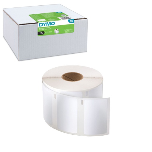 Set 12 Etichete mari DYMO LabelWriter 57 x 32 mm albe DYMO LW 11354 2093094 S0722540