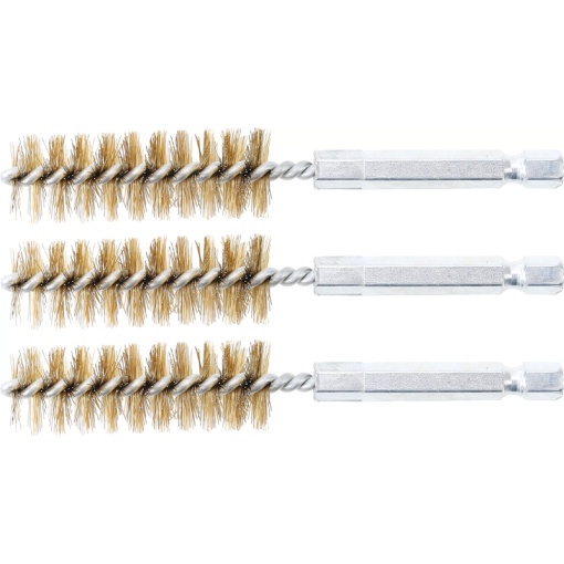Set 3 perii rotative BGS Ø16mm, fir alama