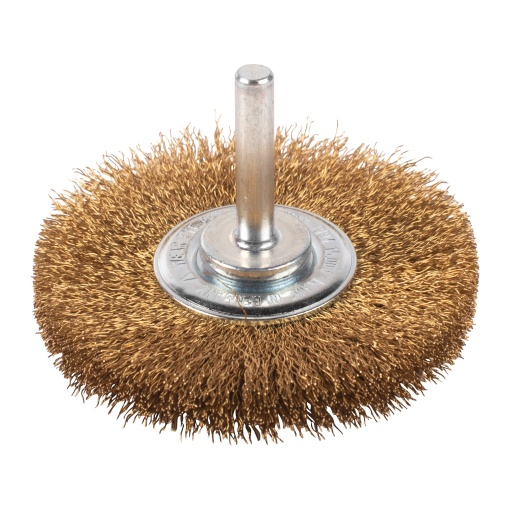 Set 3 perii rotunde ondulate cu coada Milwaukee S6 70x12mm, alama, 0.2mm