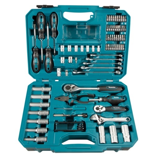 Set 87 piese Makita accesorii si scule de mana
