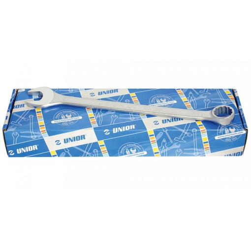 Set de 16 chei combinate Unior lungi in cutie de carton 1/4" - 1.1/4"