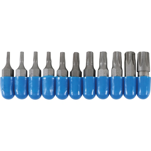 Set varfuri Torx 1/4", 11 piese T7-T45