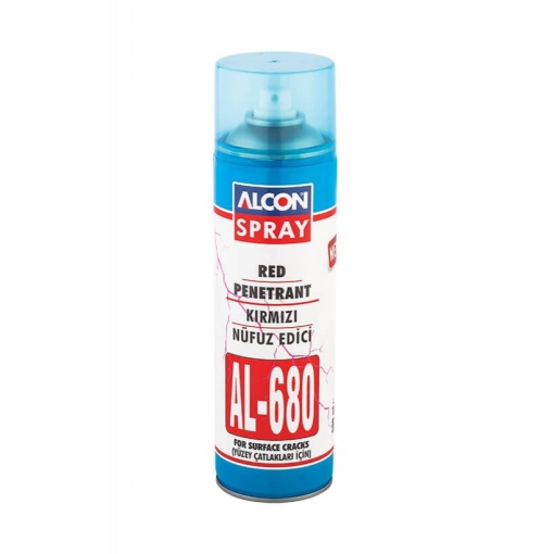 Spray penetrant roșu, Alcon AL-680, control nedistructiv