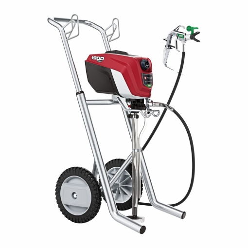 Titan, Pompa cu piston, ControlMax® 1900 PRO Cart, debit material 1,5l/min., duza max. 0.019″, motor electric 0,6 kW