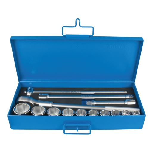 Trusa 14 piese Unior capete chei tubulare 3/4”, 22-50mm