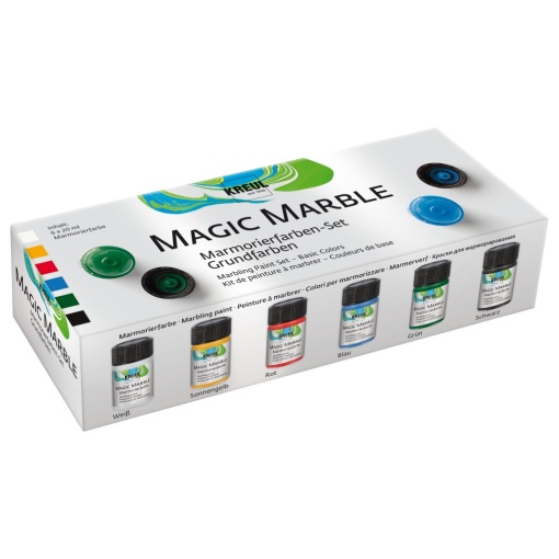 Vopsea Kreul Magic Marble Basic 20 ml 6/set